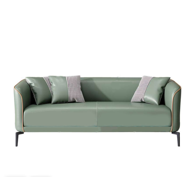 Scandinavian Tight Back Sofa Tuxedo Arm Couch for Living Room Green Clearhalo 'furn' 'furn_sofas' 'Furniture' 'furniture_sofas' 'Living Room Furniture' 'Sofa' 'sofas' 4857991