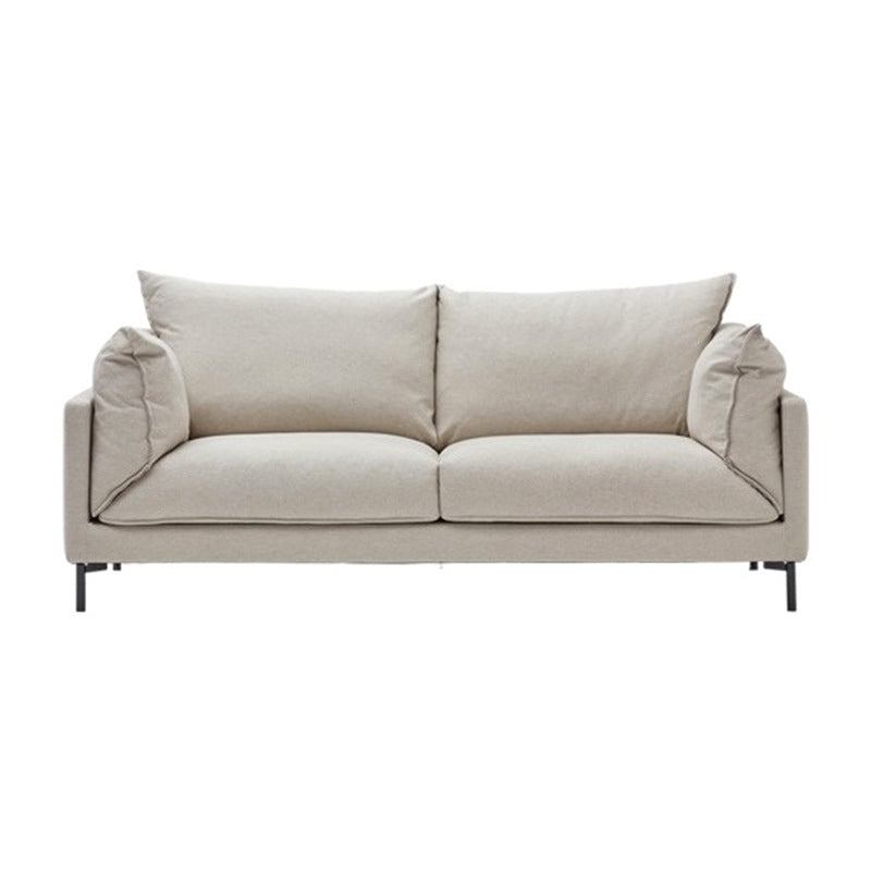 Stationary Fabric Living Room Couch Recessed Arm Standard Cushions Sofa Clearhalo 'furn' 'furn_sofas' 'Furniture' 'furniture_sofas' 'Living Room Furniture' 'Sofa' 'sofas' 4858012