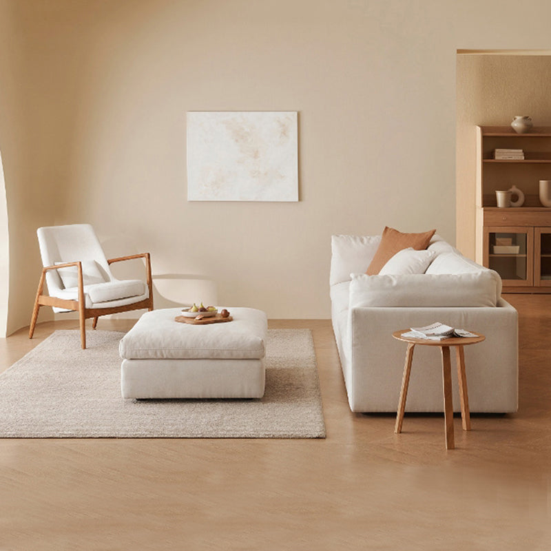 Pillow Top Arm Loveseat Sponge/Down Filled Cushions Sofa with Loose Back Clearhalo 'furn' 'furn_sofas' 'Furniture' 'furniture_sofas' 'Living Room Furniture' 'Sofa' 'sofas' 4858023