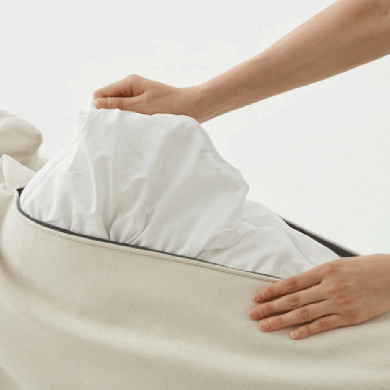 Pillow Top Arm Loveseat Sponge/Down Filled Cushions Sofa with Loose Back Clearhalo 'furn' 'furn_sofas' 'Furniture' 'furniture_sofas' 'Living Room Furniture' 'Sofa' 'sofas' 4858029