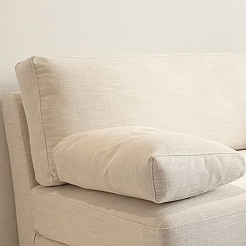 Contemporary Faux Leather/Cotton Blend Loveseat Pillow Top Arm Sofa Clearhalo 'furn' 'furn_sofas' 'Furniture' 'furniture_sofas' 'Living Room Furniture' 'Sofa' 'sofas' 4858059