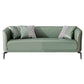 Contemporary Tuxedo Arm Sofa Tight Back Loveseat for Living Room 81"L x 26"W x 26"H Olive Green Clearhalo 'furn' 'furn_sofas' 'Furniture' 'furniture_sofas' 'Living Room Furniture' 'Sofa' 'sofas' 4858223
