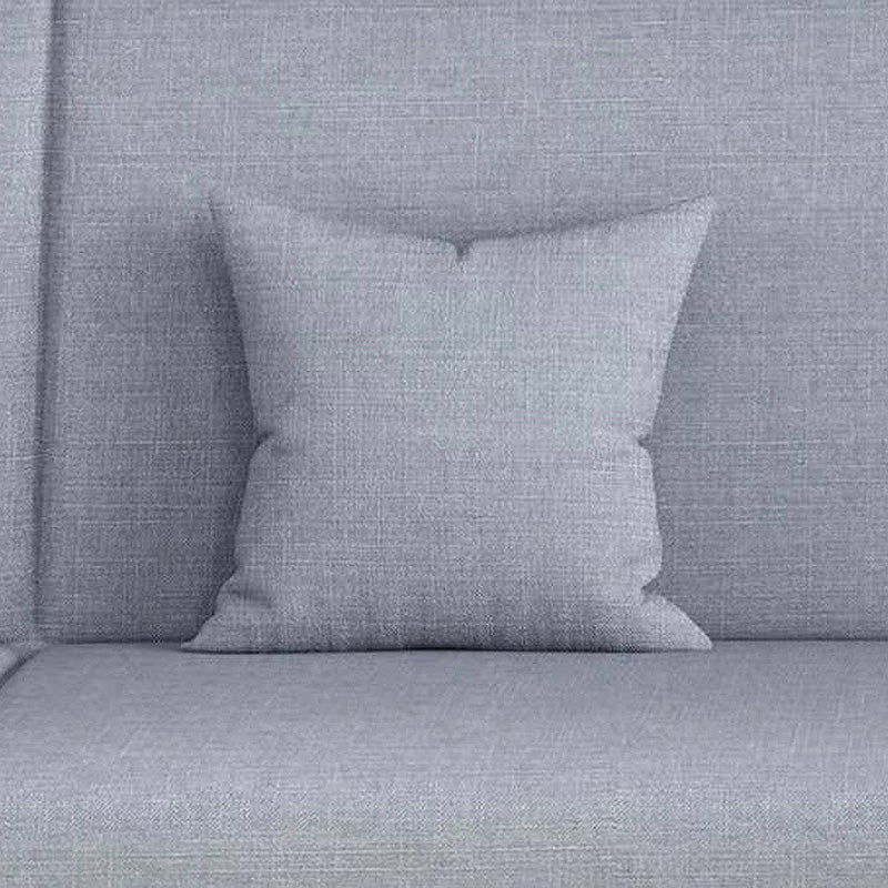 Contemporary Tight Back Armless Settee Convertible Linen Sofa Bed Clearhalo 'furn' 'furn_sofas' 'Furniture' 'furniture_sofas' 'Living Room Furniture' 'Sofa' 'sofas' 4858596