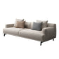 Contemporary Living Room Beige Sofa Square Arm Standard Settee Clearhalo 'furn' 'furn_sofas' 'Furniture' 'furniture_sofas' 'Living Room Furniture' 'Sofa' 'sofas' 4858680