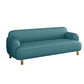 Scandinavian Recessed Arm Sofa Tight Back Settee for Living Room Mint Green Clearhalo 'furn' 'furn_sofas' 'Furniture' 'furniture_sofas' 'Living Room Furniture' 'Sofa' 'sofas' 4858690