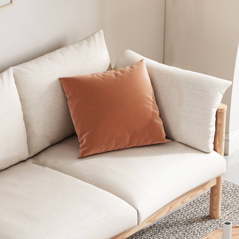 Stationary Cotton 3-seater Settee Living Room Pillow Top Arm Sofa Clearhalo 'furn' 'furn_sofas' 'Furniture' 'furniture_sofas' 'Living Room Furniture' 'Sofa' 'sofas' 4858814