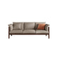 Stationary Cotton 3-seater Settee Living Room Pillow Top Arm Sofa Coffee Walnut Clearhalo 'furn' 'furn_sofas' 'Furniture' 'furniture_sofas' 'Living Room Furniture' 'Sofa' 'sofas' 4858815
