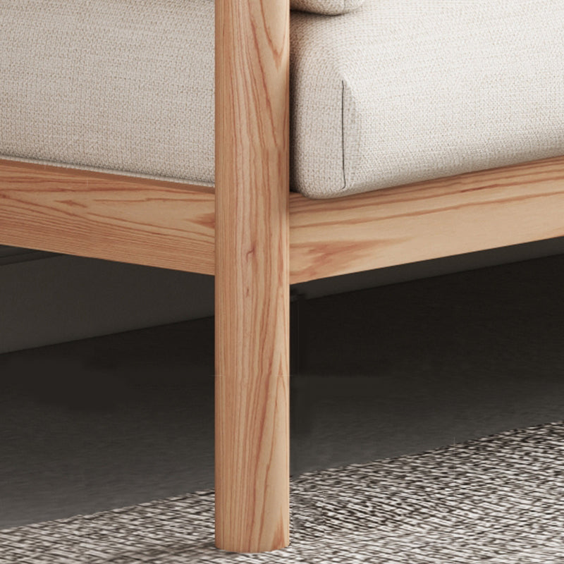 Stationary Cotton 3-seater Settee Living Room Pillow Top Arm Sofa Clearhalo 'furn' 'furn_sofas' 'Furniture' 'furniture_sofas' 'Living Room Furniture' 'Sofa' 'sofas' 4858817