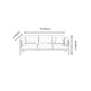 Stationary Cotton 3-seater Settee Living Room Pillow Top Arm Sofa Clearhalo 'furn' 'furn_sofas' 'Furniture' 'furniture_sofas' 'Living Room Furniture' 'Sofa' 'sofas' 4858819