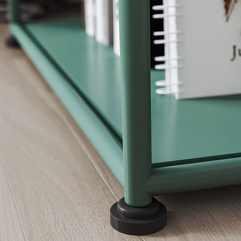 59"H Scandinavian Style Bookshelf Metal Shelf Bookcase for Home Use Clearhalo 'Bookcases' 'furn' 'furn_bookcases' 'Furniture' 'furniture_bookcases' 'Office Furniture' 4859031