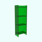 Closed Back Plastic Bookcase Scandinavian Style Bookshelf for Home Office Study Room Clearhalo 'Bookcases' 'furn' 'furn_bookcases' 'Furniture' 'furniture_bookcases' 'Office Furniture' 4859151