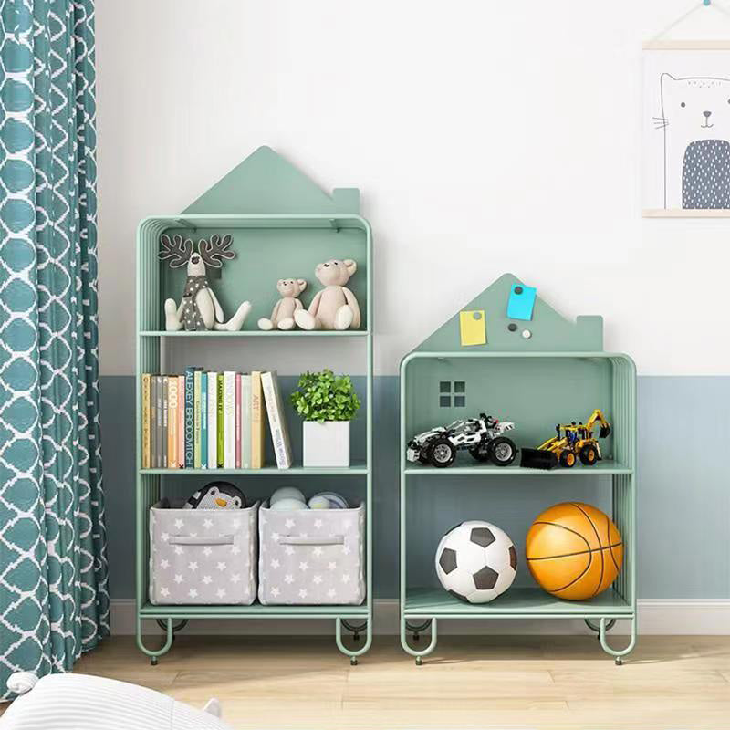 Open Back Metal Bookshelf Scandinavian Style Bookcase for Home Study Room Clearhalo 'Bookcases' 'furn' 'furn_bookcases' 'Furniture' 'furniture_bookcases' 'Office Furniture' 4859176