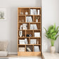 Scandinavian Manufactured Wood Standard Bookshelf Vertical Bookshelf for Living Room Clearhalo 'Bookcases' 'furn' 'furn_bookcases' 'Furniture' 'furniture_bookcases' 'Office Furniture' 4859197