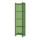 Vertical Scandinavian Standard Bookshelf with Acrylic Frame and Shelf 15.7"L x 9.8"W x 59.8"H Green Clearhalo 'Bookcases' 'furn' 'furn_bookcases' 'Furniture' 'furniture_bookcases' 'Office Furniture' 4859248