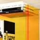 Vertical Scandinavian Standard Bookshelf with Acrylic Frame and Shelf Clearhalo 'Bookcases' 'furn' 'furn_bookcases' 'Furniture' 'furniture_bookcases' 'Office Furniture' 4859252