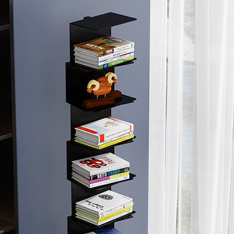 Metal Geometric Bookcase Modern Style Closed Back Book Shelf for Home Office Clearhalo 'Bookcases' 'furn' 'furn_bookcases' 'Furniture' 'furniture_bookcases' 'Office Furniture' 4859336