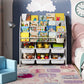 Contemporary Style Bookcase Open Back Bookshelf for Office and Home Clearhalo 'Bookcases' 'furn' 'furn_bookcases' 'Furniture' 'furniture_bookcases' 'Office Furniture' 4859380