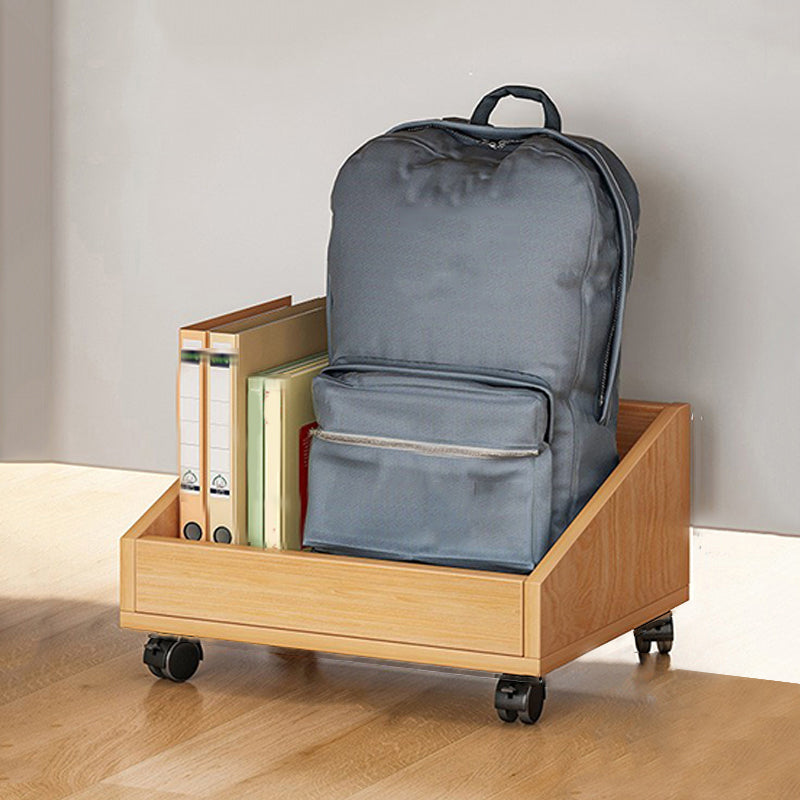 Wooden Bookcase Contemporary Style Book Shelf for Home Office 15.7"L x 11.8"W x 9.4"H Natural Clearhalo 'Bookcases' 'furn' 'furn_bookcases' 'Furniture' 'furniture_bookcases' 'Office Furniture' 4859429