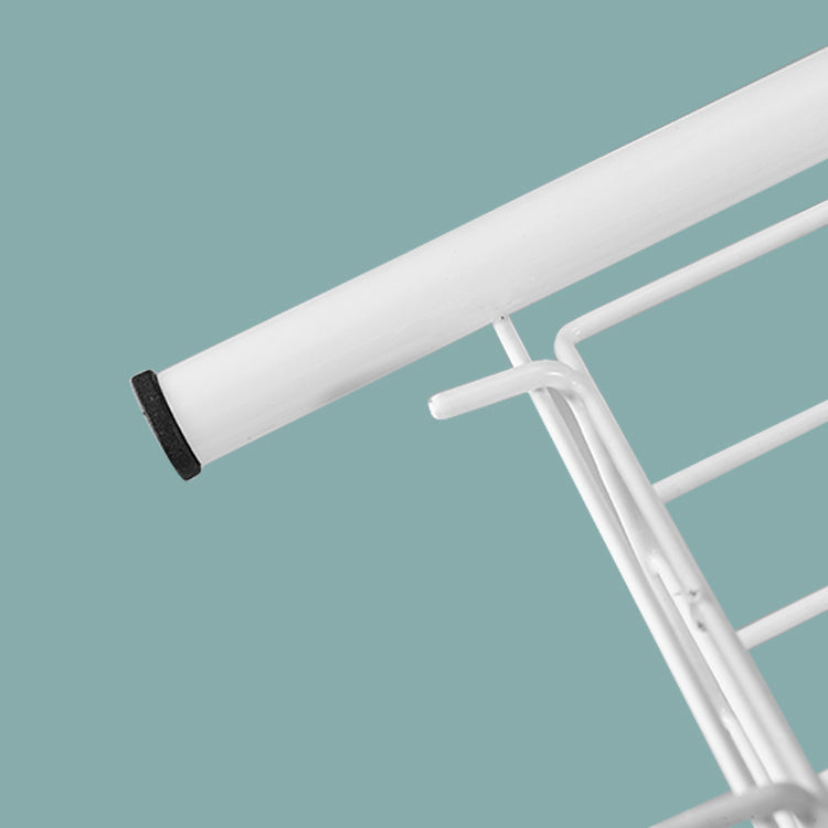 Modern Style Steel Bookshelf Open Shelf Bookcase with Caster Wheels Clearhalo 'Bookcases' 'furn' 'furn_bookcases' 'Furniture' 'furniture_bookcases' 'Office Furniture' 4859464