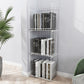 Modern Style Geometric Bookcase Metal Closed Back Book Shelf Clearhalo 'Bookcases' 'furn' 'furn_bookcases' 'Furniture' 'furniture_bookcases' 'Office Furniture' 4859512