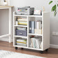 Modern Style Bookshelf Wooden Shelf Bookcase with Caster Wheels Clearhalo 'Bookcases' 'furn' 'furn_bookcases' 'Furniture' 'furniture_bookcases' 'Office Furniture' 4859529