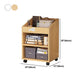 Modern Style Bookshelf Wooden Shelf Bookcase with Caster Wheels Clearhalo 'Bookcases' 'furn' 'furn_bookcases' 'Furniture' 'furniture_bookcases' 'Office Furniture' 4859540