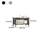 Folding Steel Industrial Etagere Bookshelf Open Bookshelf with Caster Wheels Clearhalo 'Bookcases' 'furn' 'furn_bookcases' 'Furniture' 'furniture_bookcases' 'Office Furniture' 4859572
