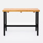 Industrial Bar Dining Table Solid Wood Bar Dining Table with Trestle Base Clearhalo 'Bar Furniture' 'Bar Tables' 'bar_tables' 'furn' 'furn_bar_tables' 'Furniture' 'furniture_bar_tables' 'Kitchen & Dining Furniture' 4861579