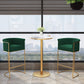 White Stone Bar Table Traditional Luxury Bar Table with Gold Base Clearhalo 'Bar Furniture' 'Bar Tables' 'bar_tables' 'furn' 'furn_bar_tables' 'Furniture' 'furniture_bar_tables' 'Kitchen & Dining Furniture' 4861624