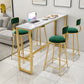 Traditional Luxury Bar Table Rectangle Stone Bar Table with Trestle Base Clearhalo 'Bar Furniture' 'Bar Tables' 'bar_tables' 'furn' 'furn_bar_tables' 'Furniture' 'furniture_bar_tables' 'Kitchen & Dining Furniture' 4861643