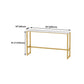 Traditional Luxury Bar Table Rectangle Stone Bar Table with Trestle Base Clearhalo 'Bar Furniture' 'Bar Tables' 'bar_tables' 'furn' 'furn_bar_tables' 'Furniture' 'furniture_bar_tables' 'Kitchen & Dining Furniture' 4861656