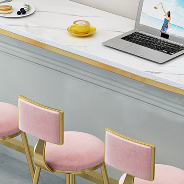 Modern Bar Dining Table Rectangle Bar Table with Trestle Base Clearhalo 'Bar Furniture' 'Bar Tables' 'bar_tables' 'furn' 'furn_bar_tables' 'Furniture' 'furniture_bar_tables' 'Kitchen & Dining Furniture' 4861669