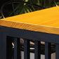 Pine Wood Bar Table Rectangle Industrial Bar Table with Sled Base Clearhalo 'Bar Furniture' 'Bar Tables' 'bar_tables' 'furn' 'furn_bar_tables' 'Furniture' 'furniture_bar_tables' 'Kitchen & Dining Furniture' 4861713