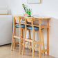 Scandinavian Matte Finish Upholstered Counter Height Stool Home Solid Wood Bar Stool Clearhalo 'Bar Furniture' 'Bar Stools' 'bar_stools' 'furn' 'furn_bar_stools' 'Furniture' 'furniture_bar_stools' 'Kitchen & Dining Furniture' 4861743