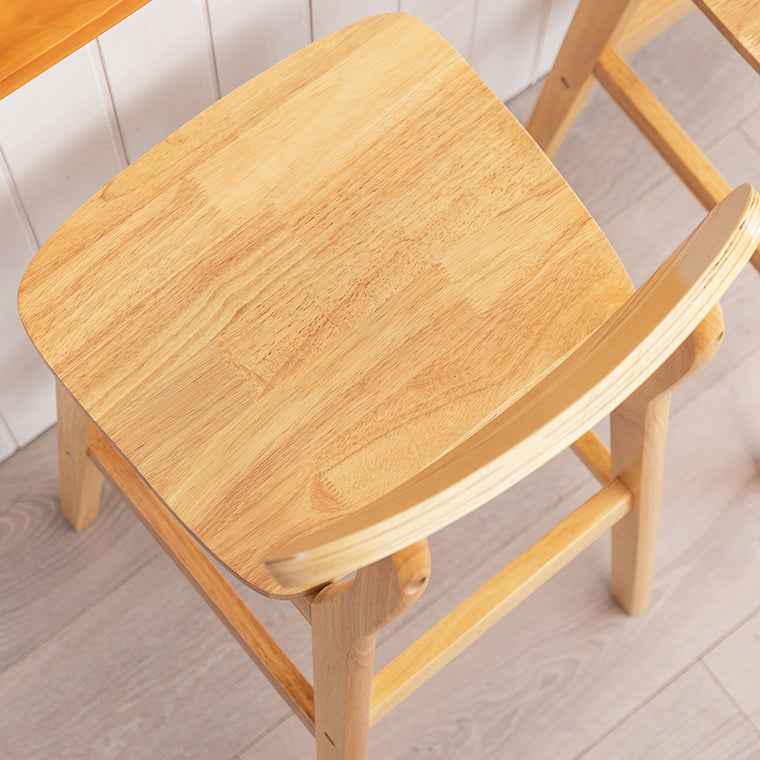 Scandinavian Matte Finish Upholstered Counter Height Stool Home Solid Wood Bar Stool Clearhalo 'Bar Furniture' 'Bar Stools' 'bar_stools' 'furn' 'furn_bar_stools' 'Furniture' 'furniture_bar_stools' 'Kitchen & Dining Furniture' 4861747