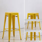 Industrial Stackable Iron Bar Stool Matte Finish 30-inch Home Stool Clearhalo 'Bar Furniture' 'Bar Stools' 'bar_stools' 'furn' 'furn_bar_stools' 'Furniture' 'furniture_bar_stools' 'Kitchen & Dining Furniture' 4861834