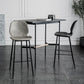 Scandinavian Matte Finish Leather Barstool Footrest Coffee Shop Stool Clearhalo 'Bar Furniture' 'Bar Stools' 'bar_stools' 'furn' 'furn_bar_stools' 'Furniture' 'furniture_bar_stools' 'Kitchen & Dining Furniture' 4861843