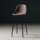Scandinavian Matte Finish Leather Barstool Footrest Coffee Shop Stool Coffee 1 Piece Bar Stool(30"H) Clearhalo 'Bar Furniture' 'Bar Stools' 'bar_stools' 'furn' 'furn_bar_stools' 'Furniture' 'furniture_bar_stools' 'Kitchen & Dining Furniture' 4861869
