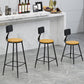 Industrial Coffee Shop Footrest Stool Matte Finish Iron Bar Stool Clearhalo 'Bar Furniture' 'Bar Stools' 'bar_stools' 'furn' 'furn_bar_stools' 'Furniture' 'furniture_bar_stools' 'Kitchen & Dining Furniture' 4862215