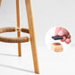 Scandinavian Milk Tea Shop Footrest Stool Matte Finish Upholstered Bar Stools Clearhalo 'Bar Furniture' 'Bar Stools' 'bar_stools' 'furn' 'furn_bar_stools' 'Furniture' 'furniture_bar_stools' 'Kitchen & Dining Furniture' 4862344