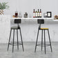 Industrial Footrest Bristol Stool Matte Finish Iron Bar Stool Clearhalo 'Bar Furniture' 'Bar Stools' 'bar_stools' 'furn' 'furn_bar_stools' 'Furniture' 'furniture_bar_stools' 'Kitchen & Dining Furniture' 4862393