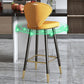 Modern Matte Finish Leather Barstool Footrest Living Room Stool Clearhalo 'Bar Furniture' 'Bar Stools' 'bar_stools' 'furn' 'furn_bar_stools' 'Furniture' 'furniture_bar_stools' 'Kitchen & Dining Furniture' 4862418