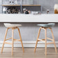 Scandinavian Footrest Milk Tea Shop Stool Matte Finish Plastic Barstool Clearhalo 'Bar Furniture' 'Bar Stools' 'bar_stools' 'furn' 'furn_bar_stools' 'Furniture' 'furniture_bar_stools' 'Kitchen & Dining Furniture' 4862526