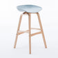 Scandinavian Footrest Milk Tea Shop Stool Matte Finish Plastic Barstool Clearhalo 'Bar Furniture' 'Bar Stools' 'bar_stools' 'furn' 'furn_bar_stools' 'Furniture' 'furniture_bar_stools' 'Kitchen & Dining Furniture' 4862528
