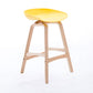Scandinavian Footrest Milk Tea Shop Stool Matte Finish Plastic Barstool Clearhalo 'Bar Furniture' 'Bar Stools' 'bar_stools' 'furn' 'furn_bar_stools' 'Furniture' 'furniture_bar_stools' 'Kitchen & Dining Furniture' 4862531