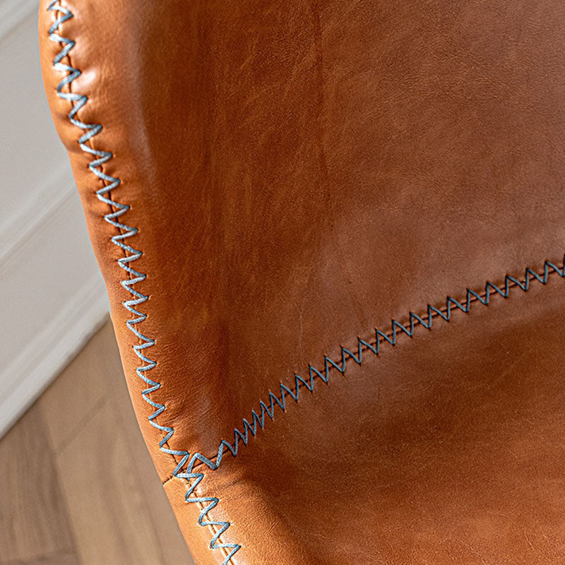Scandinavian Footrest Living Room Stool Matte Finish PU Leather Barstool Clearhalo 'Bar Furniture' 'Bar Stools' 'bar_stools' 'furn' 'furn_bar_stools' 'Furniture' 'furniture_bar_stools' 'Kitchen & Dining Furniture' 4862723