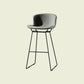 Scandinavian Footrest Living Room Stool Matte Finish PU Leather Barstool Green 1 Piece Clearhalo 'Bar Furniture' 'Bar Stools' 'bar_stools' 'furn' 'furn_bar_stools' 'Furniture' 'furniture_bar_stools' 'Kitchen & Dining Furniture' 4862744