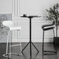 Modern Living Room Footrest Stool Matte Finish Plastic Barstool Clearhalo 'Bar Furniture' 'Bar Stools' 'bar_stools' 'furn' 'furn_bar_stools' 'Furniture' 'furniture_bar_stools' 'Kitchen & Dining Furniture' 4862772