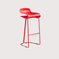 Modern Living Room Footrest Stool Matte Finish Plastic Barstool Red 1 Piece Clearhalo 'Bar Furniture' 'Bar Stools' 'bar_stools' 'furn' 'furn_bar_stools' 'Furniture' 'furniture_bar_stools' 'Kitchen & Dining Furniture' 4862774