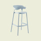 Scandinavian Matte Finish Plastic Barstool Armed Milk Tea Shop Stool Blue 1 Piece Clearhalo 'Bar Furniture' 'Bar Stools' 'bar_stools' 'furn' 'furn_bar_stools' 'Furniture' 'furniture_bar_stools' 'Kitchen & Dining Furniture' 4862808
